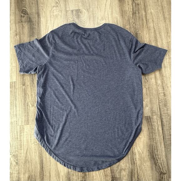 Nike Boston Red Sox MLB Women’s Blue Tri- Blend Diamond RoyalT-Shirt SZ L - Picture 4 of 6